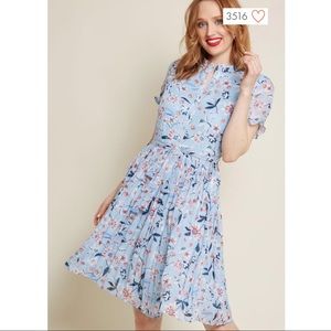 ModCloth Charming Contribution Shirt Dress